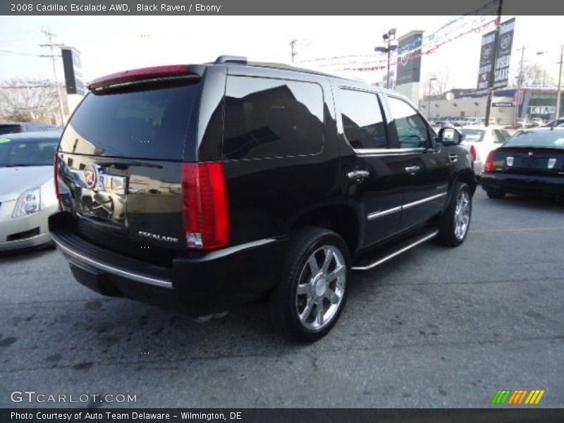 Black Raven / Ebony 2008 Cadillac Escalade AWD
