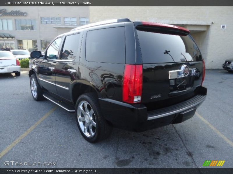 Black Raven / Ebony 2008 Cadillac Escalade AWD