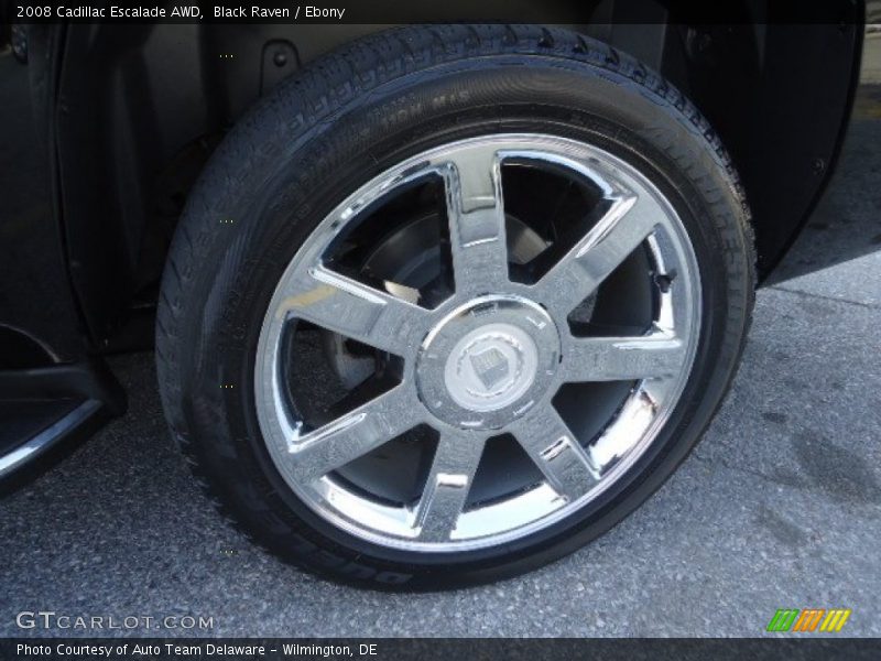 Black Raven / Ebony 2008 Cadillac Escalade AWD
