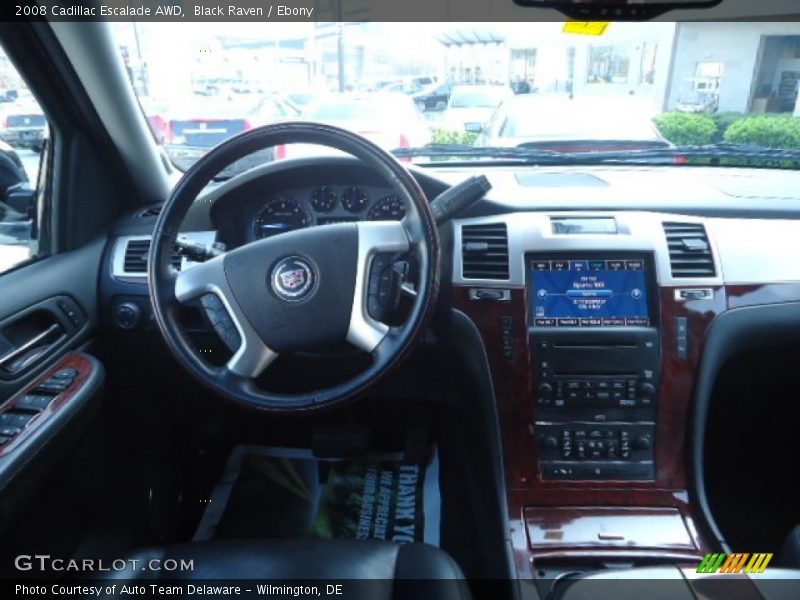 Black Raven / Ebony 2008 Cadillac Escalade AWD