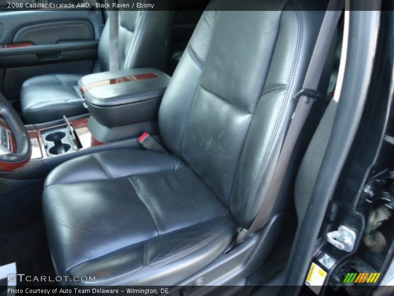 Black Raven / Ebony 2008 Cadillac Escalade AWD