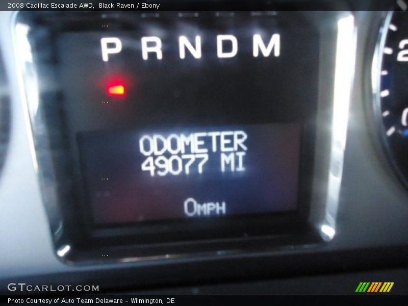 Black Raven / Ebony 2008 Cadillac Escalade AWD