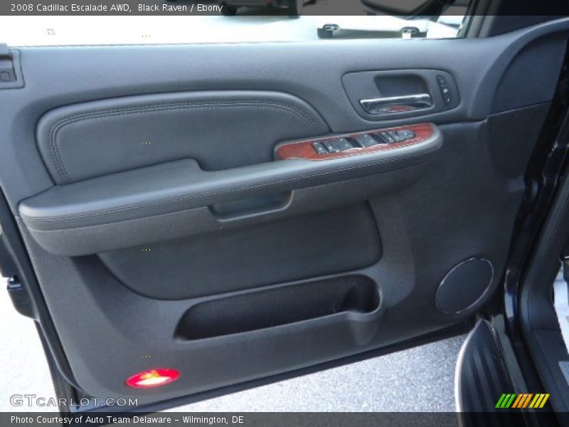 Black Raven / Ebony 2008 Cadillac Escalade AWD