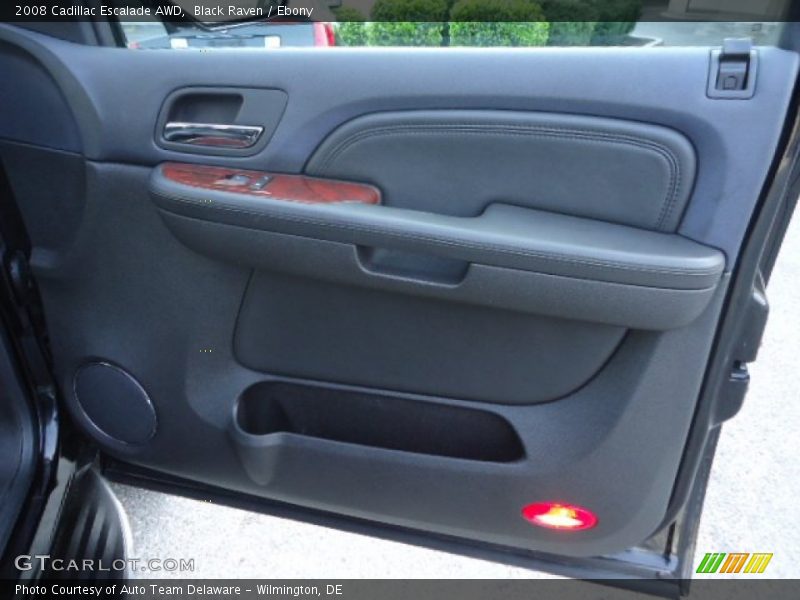 Black Raven / Ebony 2008 Cadillac Escalade AWD