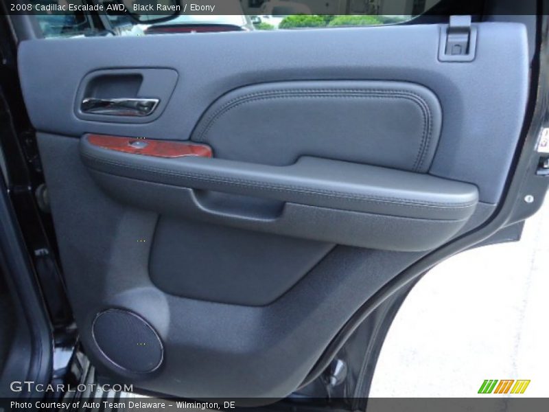 Black Raven / Ebony 2008 Cadillac Escalade AWD