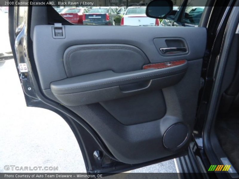 Black Raven / Ebony 2008 Cadillac Escalade AWD