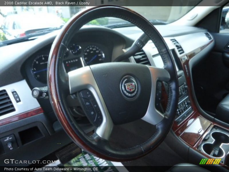Black Raven / Ebony 2008 Cadillac Escalade AWD