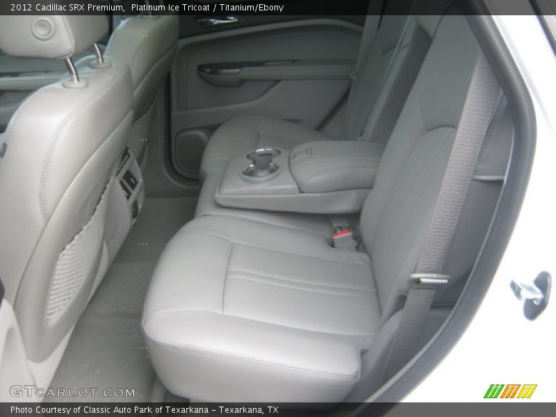 Platinum Ice Tricoat / Titanium/Ebony 2012 Cadillac SRX Premium
