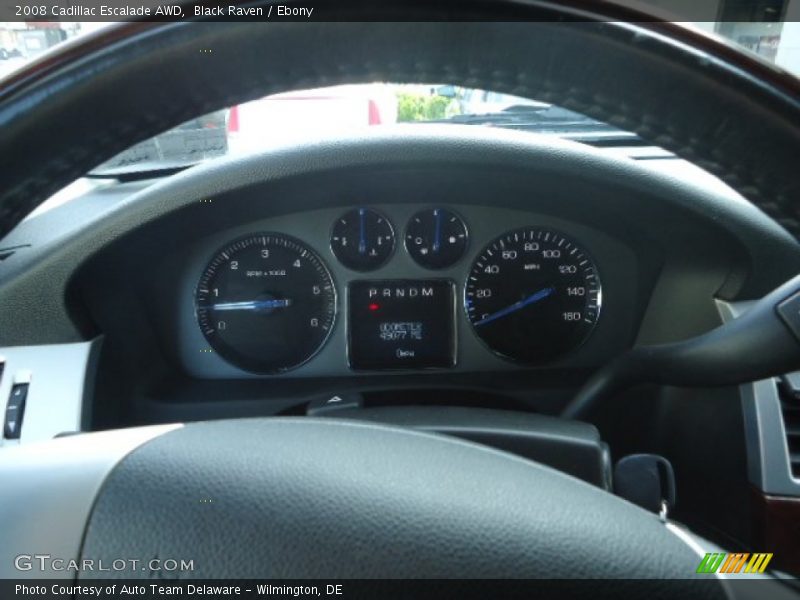 Black Raven / Ebony 2008 Cadillac Escalade AWD