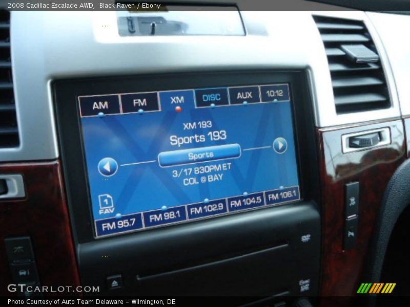 Black Raven / Ebony 2008 Cadillac Escalade AWD