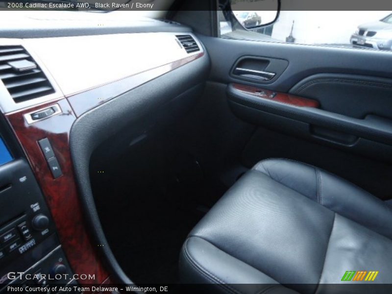 Black Raven / Ebony 2008 Cadillac Escalade AWD