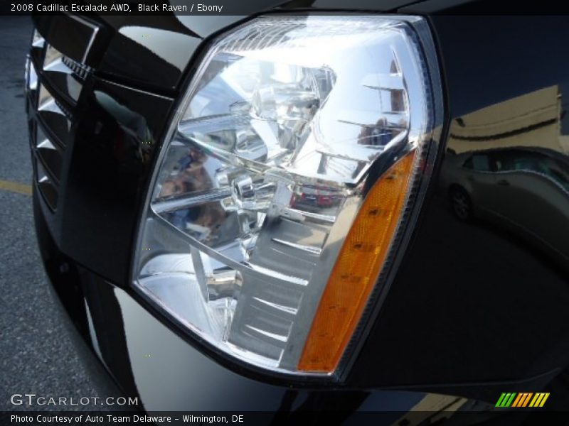 Black Raven / Ebony 2008 Cadillac Escalade AWD