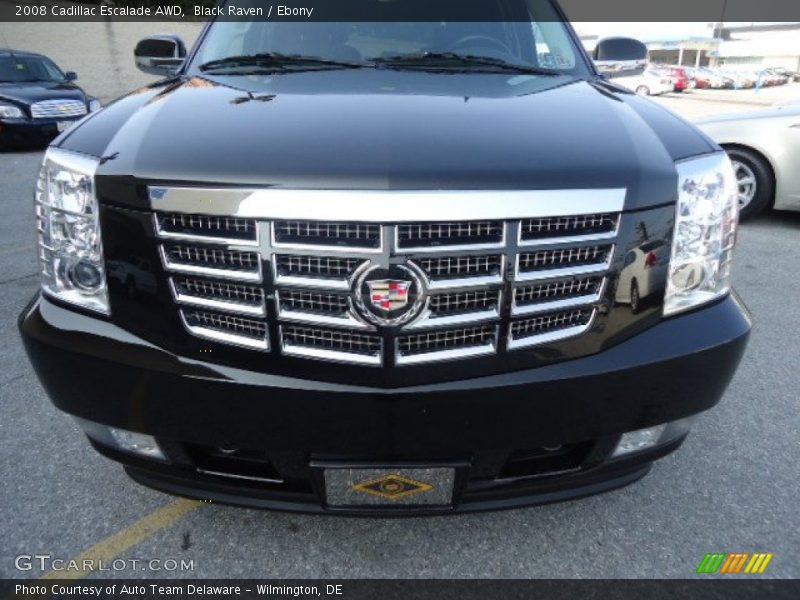 Black Raven / Ebony 2008 Cadillac Escalade AWD