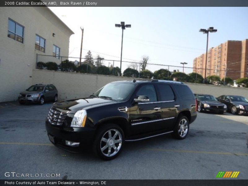 Black Raven / Ebony 2008 Cadillac Escalade AWD