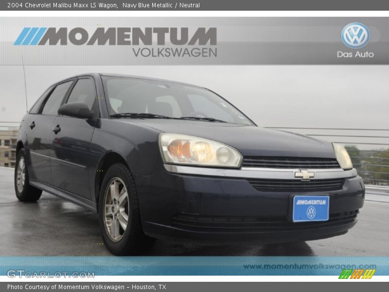 Navy Blue Metallic / Neutral 2004 Chevrolet Malibu Maxx LS Wagon