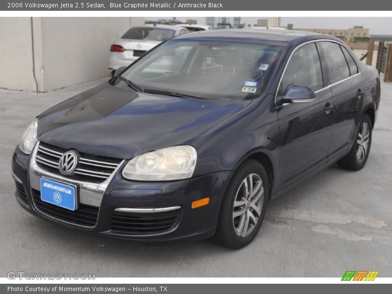 Blue Graphite Metallic / Anthracite Black 2006 Volkswagen Jetta 2.5 Sedan
