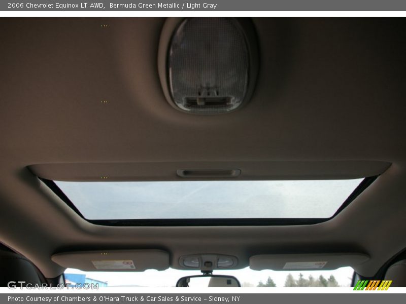 Bermuda Green Metallic / Light Gray 2006 Chevrolet Equinox LT AWD
