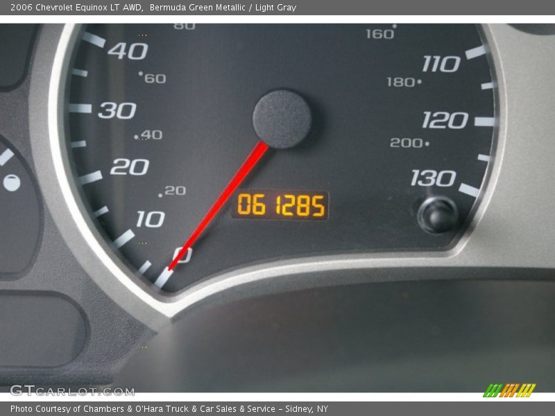 Bermuda Green Metallic / Light Gray 2006 Chevrolet Equinox LT AWD