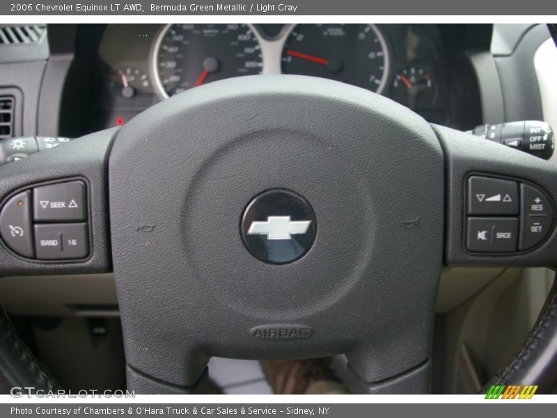 Bermuda Green Metallic / Light Gray 2006 Chevrolet Equinox LT AWD