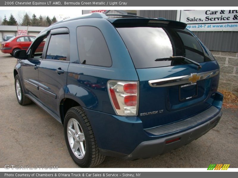 Bermuda Green Metallic / Light Gray 2006 Chevrolet Equinox LT AWD