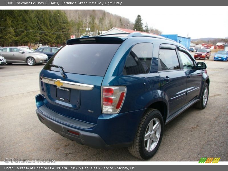 Bermuda Green Metallic / Light Gray 2006 Chevrolet Equinox LT AWD