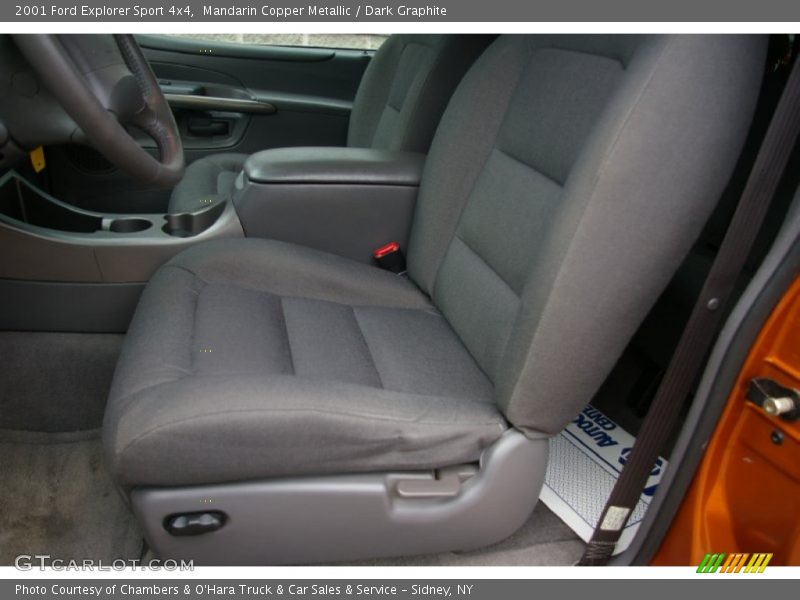 Mandarin Copper Metallic / Dark Graphite 2001 Ford Explorer Sport 4x4