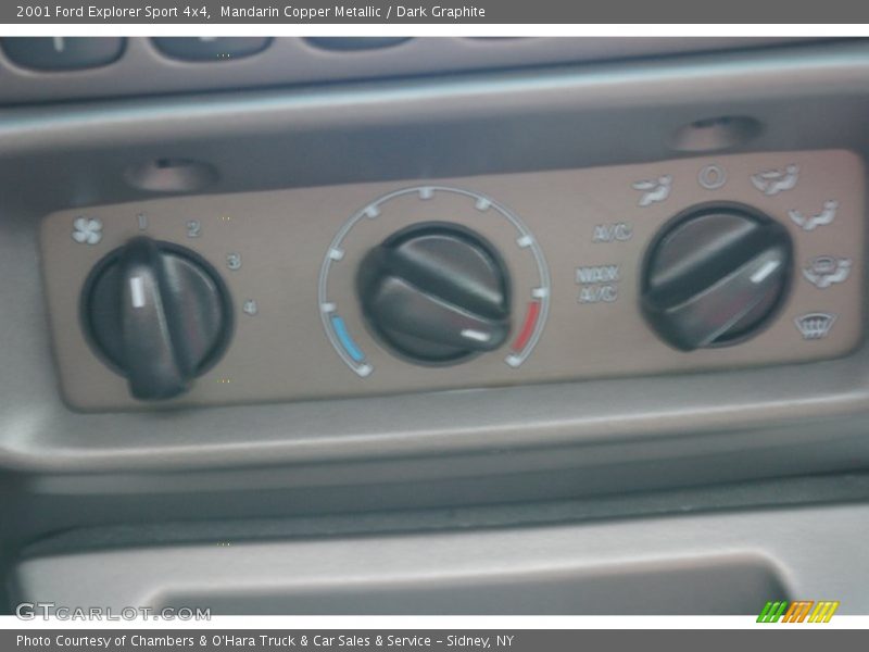 Mandarin Copper Metallic / Dark Graphite 2001 Ford Explorer Sport 4x4