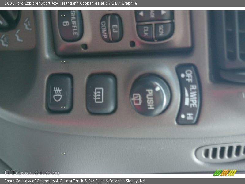 Mandarin Copper Metallic / Dark Graphite 2001 Ford Explorer Sport 4x4