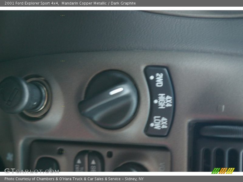 Mandarin Copper Metallic / Dark Graphite 2001 Ford Explorer Sport 4x4