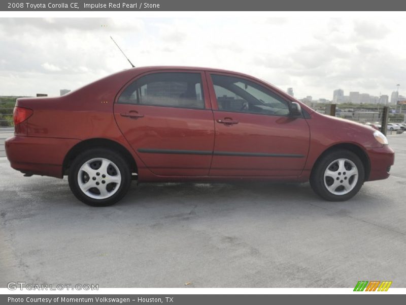  2008 Corolla CE Impulse Red Pearl