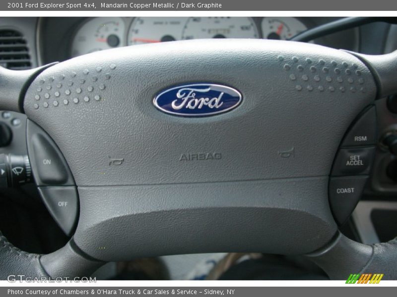 Mandarin Copper Metallic / Dark Graphite 2001 Ford Explorer Sport 4x4