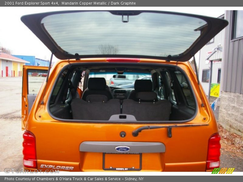 Mandarin Copper Metallic / Dark Graphite 2001 Ford Explorer Sport 4x4