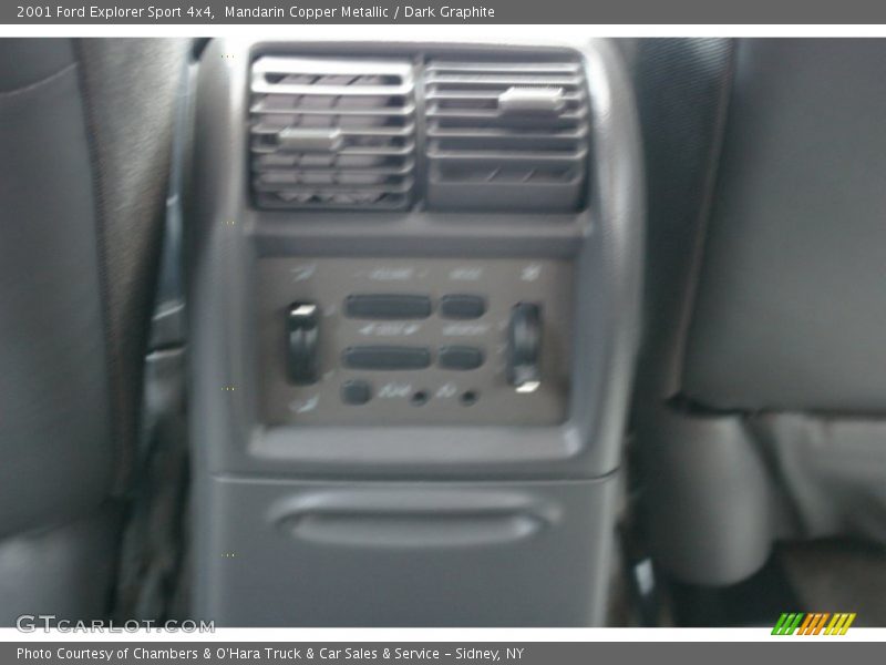 Mandarin Copper Metallic / Dark Graphite 2001 Ford Explorer Sport 4x4