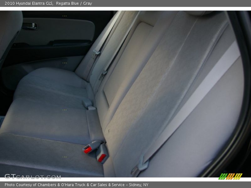 Regatta Blue / Gray 2010 Hyundai Elantra GLS