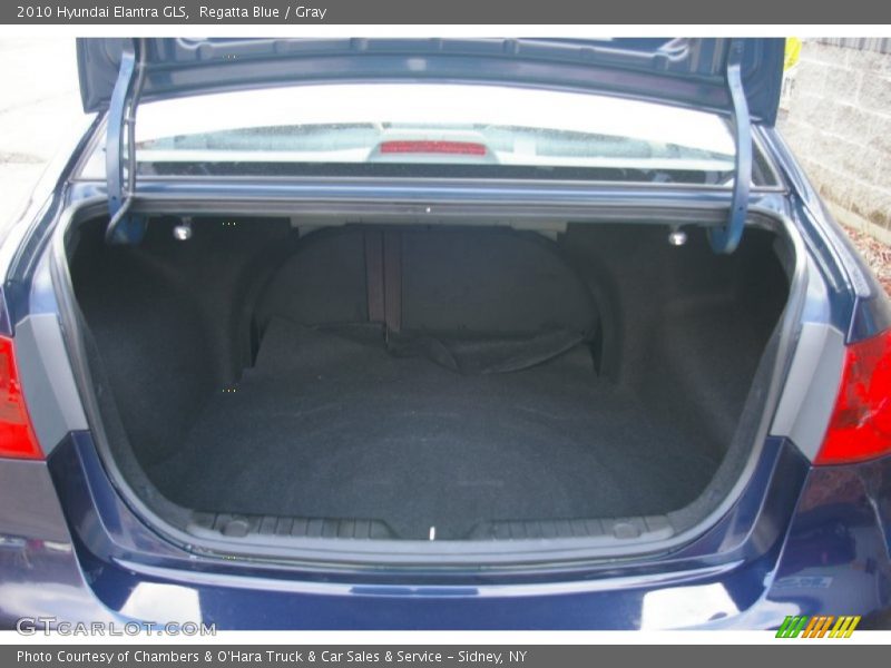 Regatta Blue / Gray 2010 Hyundai Elantra GLS