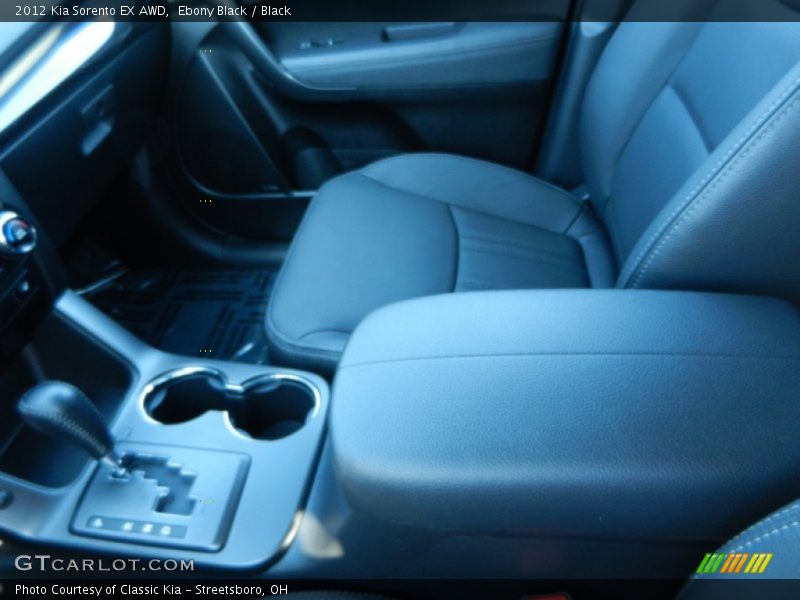Ebony Black / Black 2012 Kia Sorento EX AWD