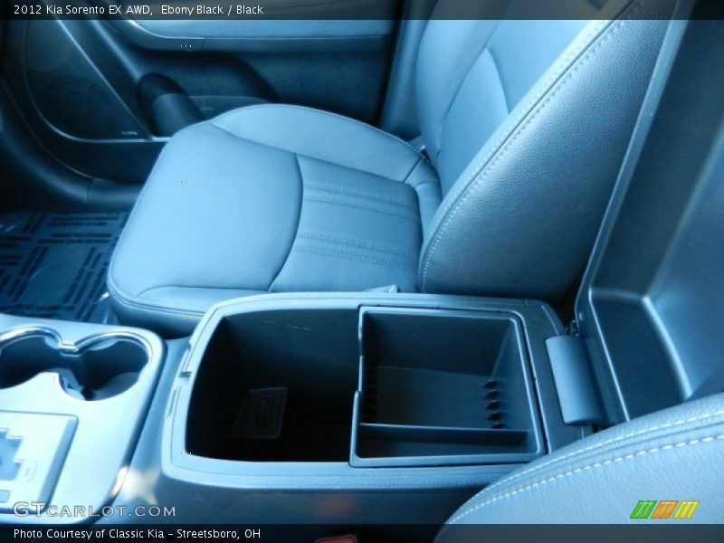 Ebony Black / Black 2012 Kia Sorento EX AWD