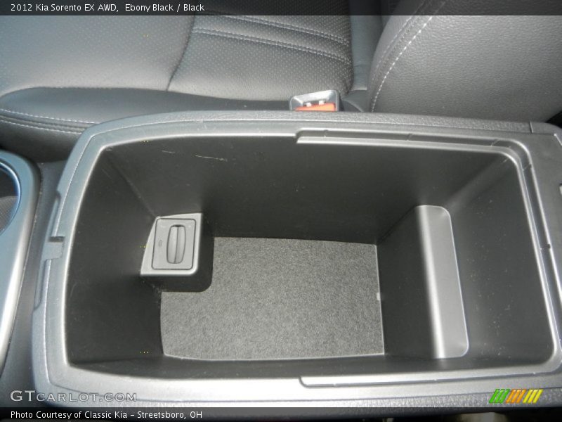 Ebony Black / Black 2012 Kia Sorento EX AWD