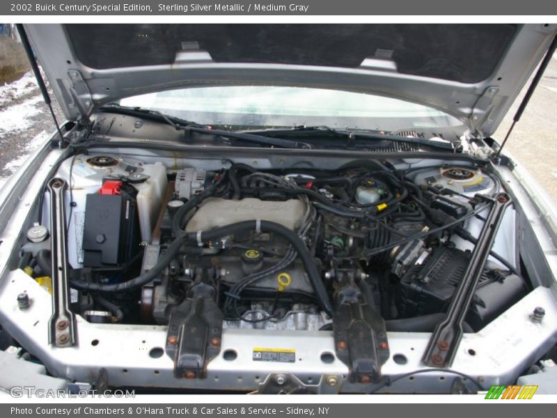 Sterling Silver Metallic / Medium Gray 2002 Buick Century Special Edition