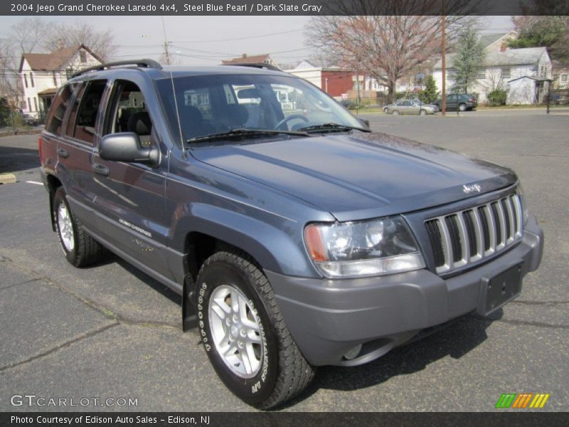 Steel Blue Pearl / Dark Slate Gray 2004 Jeep Grand Cherokee Laredo 4x4