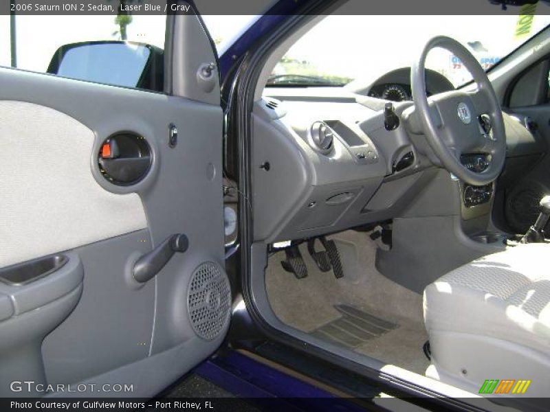 Laser Blue / Gray 2006 Saturn ION 2 Sedan