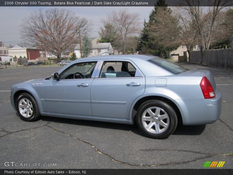 Butane Blue Pearlcoat / Dark Slate Gray/Light Graystone 2006 Chrysler 300 Touring