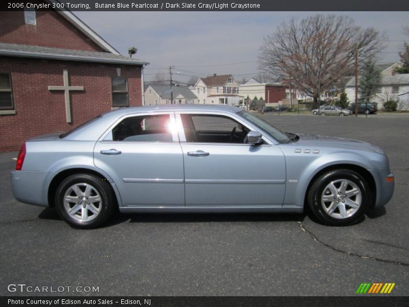 Butane Blue Pearlcoat / Dark Slate Gray/Light Graystone 2006 Chrysler 300 Touring