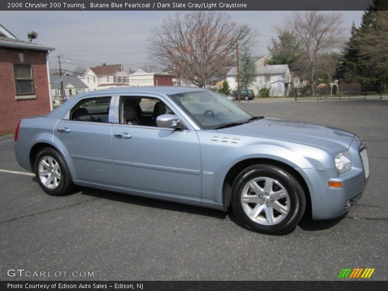 Butane Blue Pearlcoat / Dark Slate Gray/Light Graystone 2006 Chrysler 300 Touring