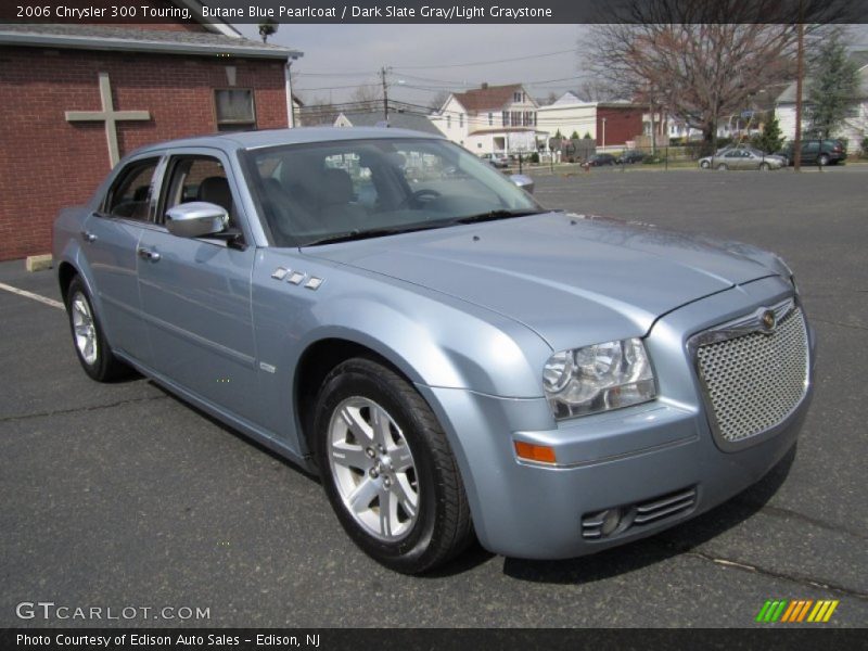 Butane Blue Pearlcoat / Dark Slate Gray/Light Graystone 2006 Chrysler 300 Touring