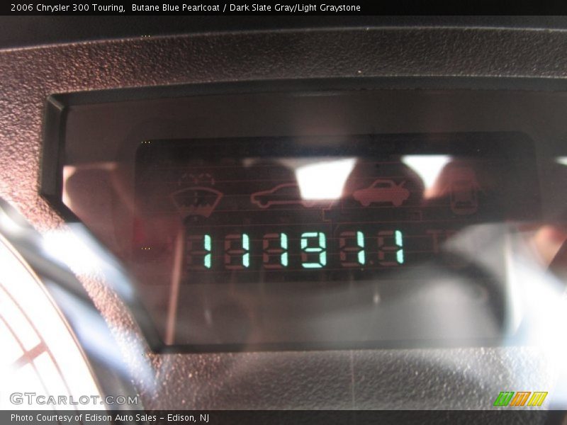 Butane Blue Pearlcoat / Dark Slate Gray/Light Graystone 2006 Chrysler 300 Touring