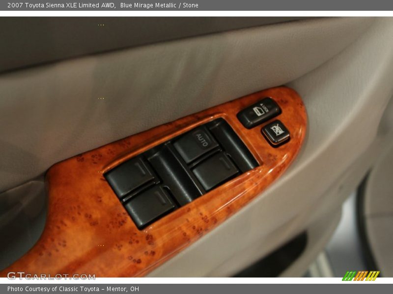 Blue Mirage Metallic / Stone 2007 Toyota Sienna XLE Limited AWD