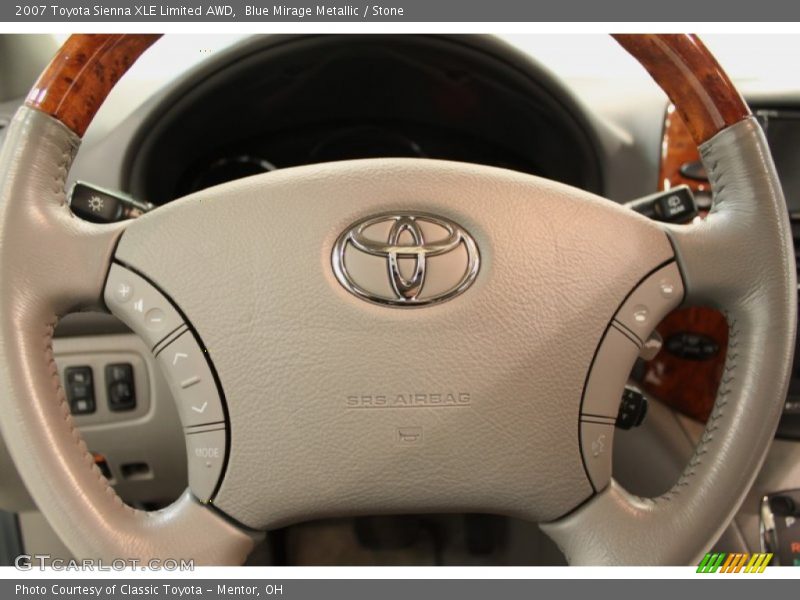  2007 Sienna XLE Limited AWD Steering Wheel