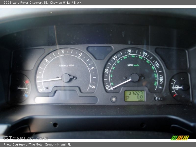  2003 Discovery SE SE Gauges