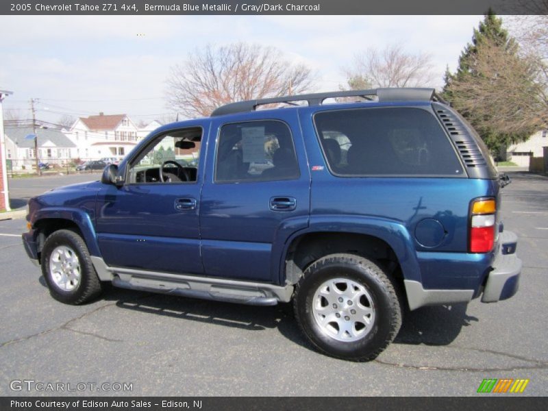 Bermuda Blue Metallic / Gray/Dark Charcoal 2005 Chevrolet Tahoe Z71 4x4